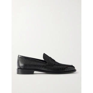 Blahnik Perry 莫罗·伯拉尼克 乐福鞋 蜥蜴质感皮质 男士 Manolo