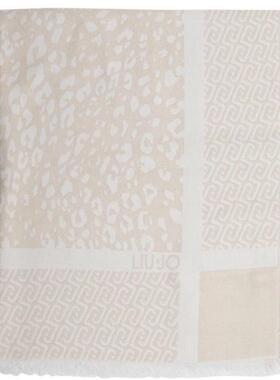 Liu Jo 刘·乔 女士 FW26 围巾 米色真丝