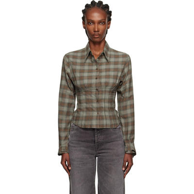 Our Legacy 女士 衬衫 绿色 Envelop