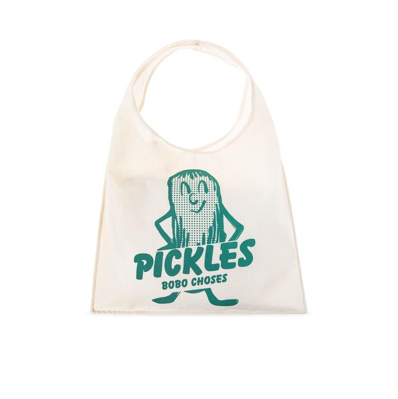 Bobo Choses 中性（成人） SS26 托特包 Pickles 印花手提袋