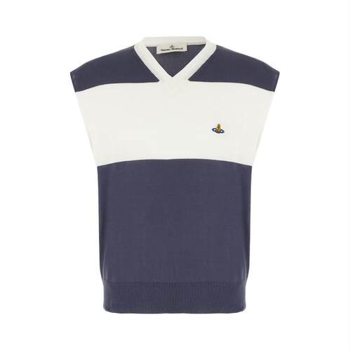 Vivienne Westwood 西太后 男士 SS25 T恤 Two-tone 棉质背心