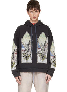 WHO DECIDES WAR BY EV BRAVADO 男士 卫衣 黑色 Demo 连帽衫