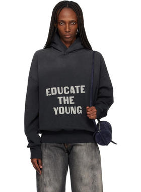 Fear Of God 女士 卫衣 黑色 Educate 连帽衫