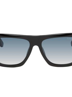 Tom Ford 男士 太阳镜 黑色 Morgan 太阳镜