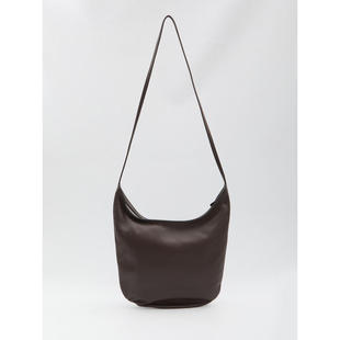 The Row 女士秋冬新品 斜挎包 IZZY 竖款棕色包包