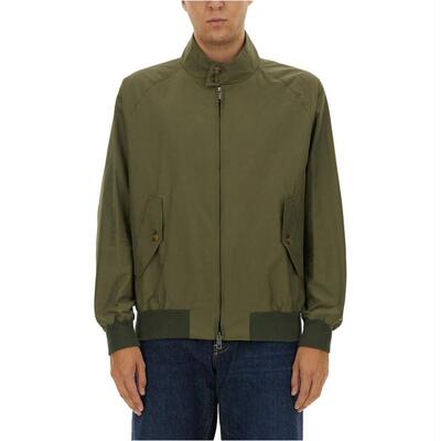 Baracuta 男士 SS26 夹克 G 9 Harrington 拉链飞行员