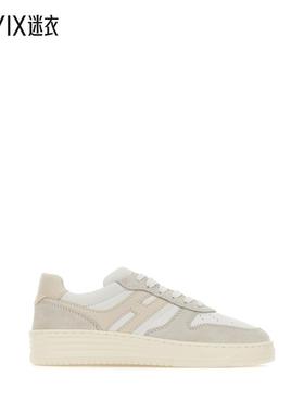 【早秋新品】Hogan 女款Two-tone H630 皮质运动鞋 迷衣时尚