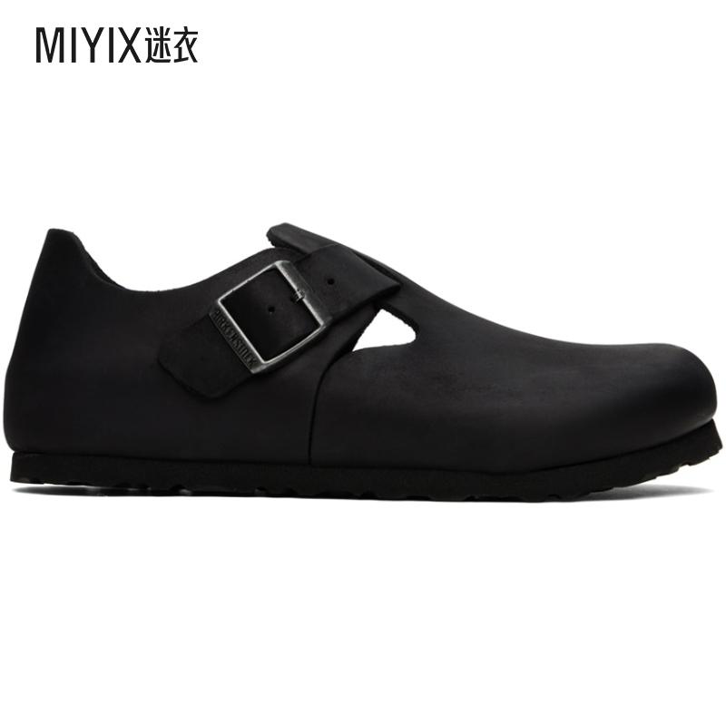 Birkenstock勃肯 女士 黑色 Regular London 乐福鞋 迷衣时尚