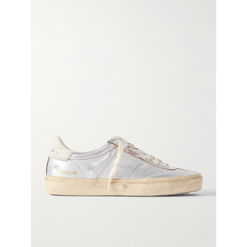 Golden Goose Deluxe Brand 女士 运动鞋 银色 Soul Star 运动鞋