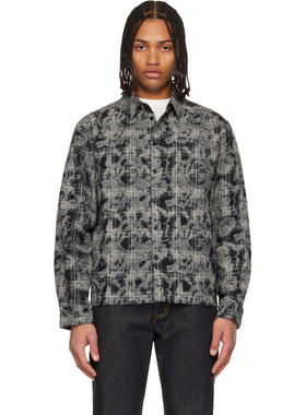 Dime MTL 男士 衬衫 黑色 Plaid Flannel 衬衫