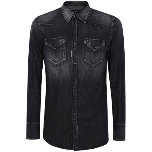 DSquared2 D二次方 男士 SS25 衬衫 经典款西部风格