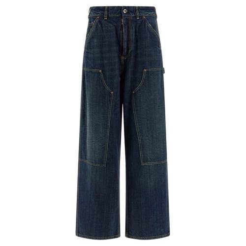 Maison Margiela 女士 FW25 牛仔长裤 Four Stitches 工人牛仔褲