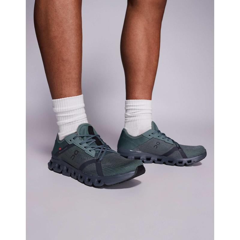 On 男士 运动鞋 Cloud X 4 AD training 绿色训练鞋