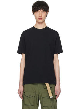 Carhartt WIP 卡哈特 男士 T恤 两件装黑色 Standard Crew Neck