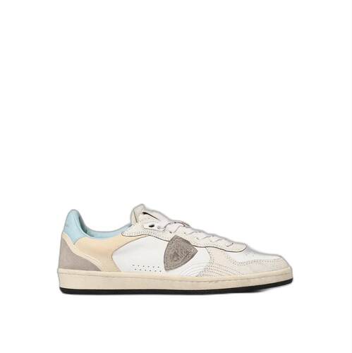 Philippe Model Paris 女士 SS26 运动鞋 白色撞色拼接