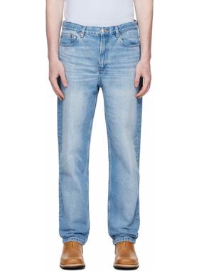 A.P.C. 男士 牛仔长裤 蓝色 Martin 牛仔裤