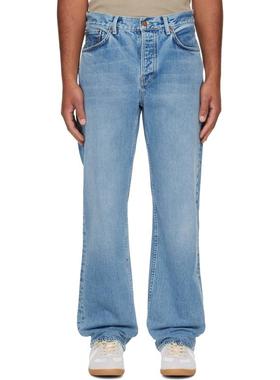 Nudie Jeans 男士 牛仔长裤 蓝色 Tuff Tony 牛仔裤