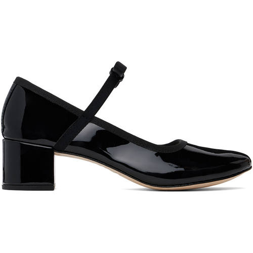 Repetto 丽派朵 女士 高跟鞋 黑色 Guillemette 玛丽珍鞋