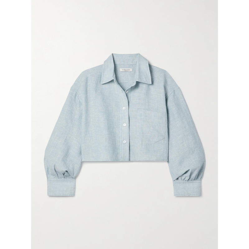 SUZIE KONDI 女士 衬衫 Leuka 短款亚麻衬衫