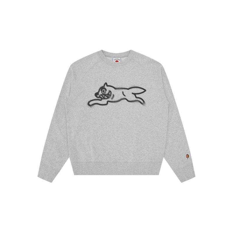 ICECREAM 男士 SS26 卫衣 灰色毛线衫