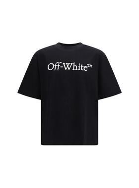 Off-White 男士 SS26 T恤 Polos 米白黑色
