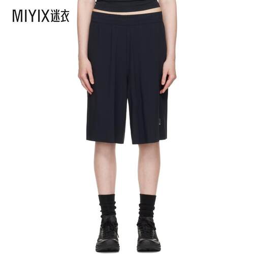 MM6 Maison Margiela马吉拉 女款黑色 Salomon 联名 Running 短裤