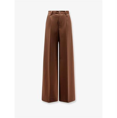 Hevò 女士 SS26 长裤 Torreveneriwool 混纺裤子