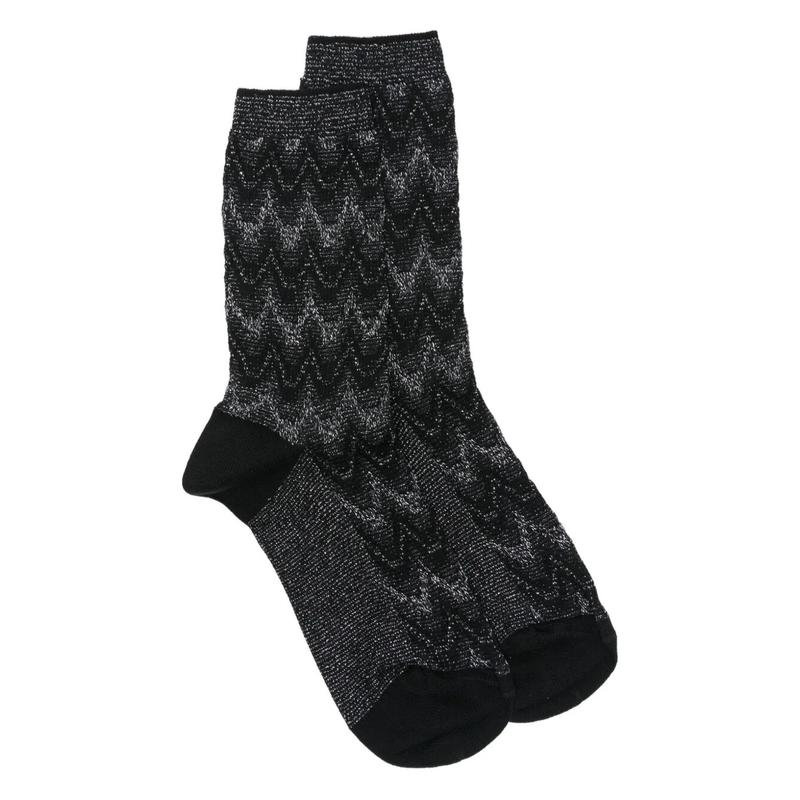 Missoni 女士 FW25 袜子 人字纹棉袜子