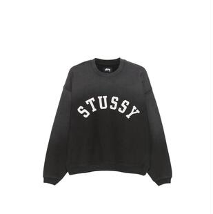 STUSSY 斯图西 男士 FW26 卫衣 Sun 褪色设计宽松款圆领