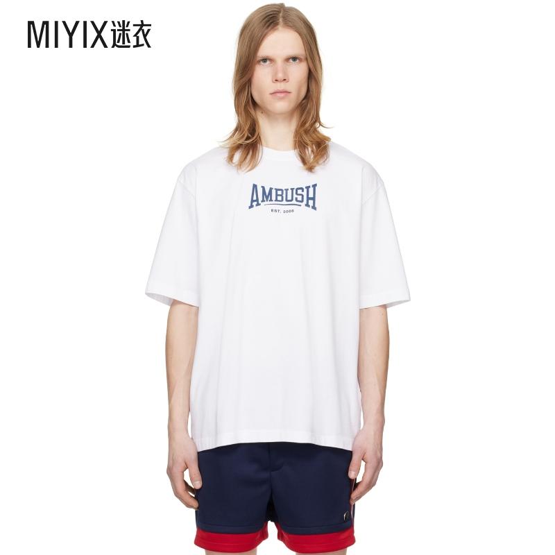 Ambush  男 徽标印花T恤 迷衣时尚