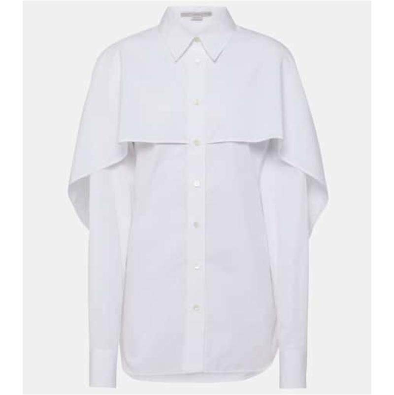 Stella Mccartney 斯特拉·麦卡特尼 女士 衬衫 披肩棉质衫