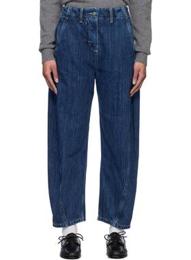 Studio Nicholson 女士 牛仔长裤 蓝色 Akerman 牛仔裤