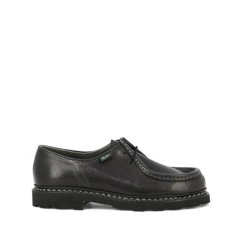 Paraboot 柏哈步 男士 FW26 休闲皮鞋 黑色平底鞋