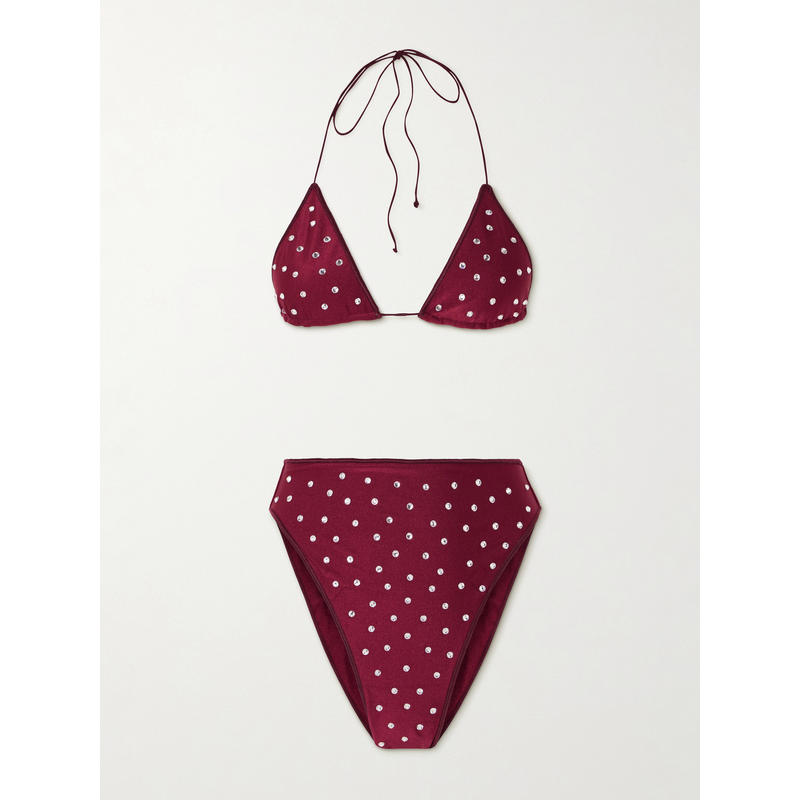 Oséree Swimwear 女士 比基尼 Gem 精饰比基尼