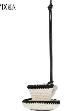 J.W. Anderson 男款灰白色 Teacup Charm 钥匙扣 迷衣时尚