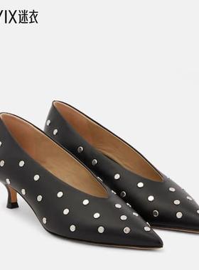 LE MONDE BÉRYL 女款铆钉皮质浅口鞋 迷衣时尚