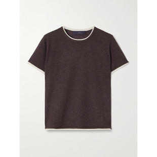 毛衣 SS26 Selcombe two 层叠感有机羊绒上衣 Arch4 tone 女士