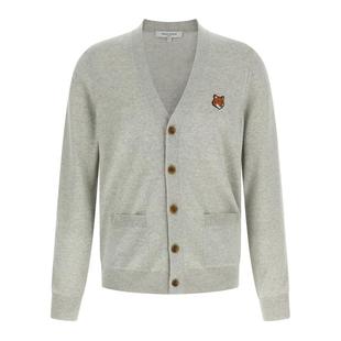 Kitsuné 狐狸頭常規開襟衫 男士 毛衣 FW25 Maison