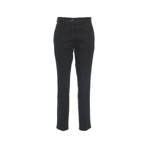 Jacob Cohen 雅各布·科恩 女士 FW24 长裤 徽标贴片直筒