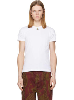 Vivienne Westwood 西太后 男士 T恤 白色 Orb Peru