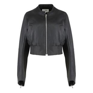 女士 Margiela SS26 夹克 飛行員夾克 MM6 短版 Maison