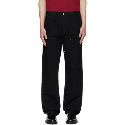 Carhartt WIP 卡哈特 男士 长裤 黑色 Double Knee
