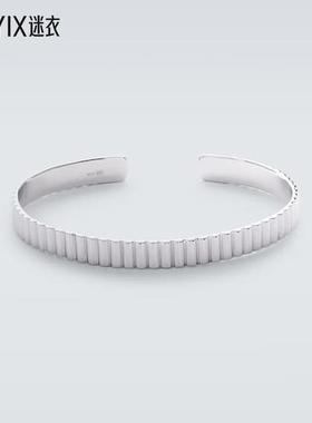 Mateo 男款纯银手镯 迷衣时尚