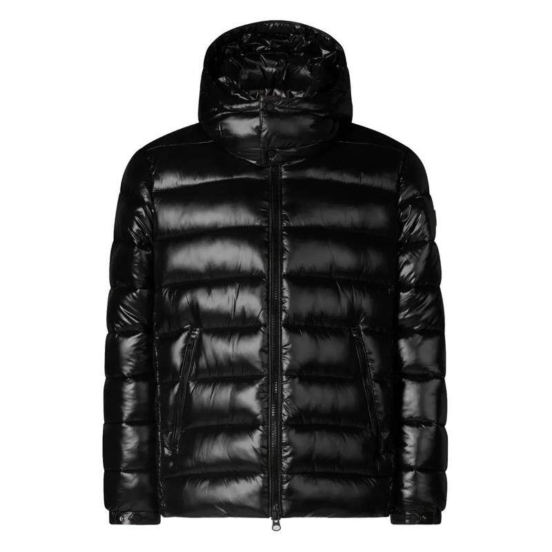 Save The Duck 男士 夹克 FLORIAN DOWN 夹克喷漆加工可拆卸兜帽