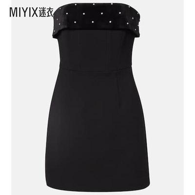 Rebecca Vallance 女款精饰抹胸迷你连衣裙 迷衣时尚