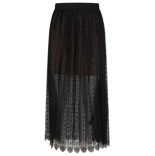 Self-Portrait 女士 SS26 中长裙 蕾丝