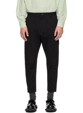 UNDERCOVER 高桥盾 男士 长裤 黑色 US2E4591