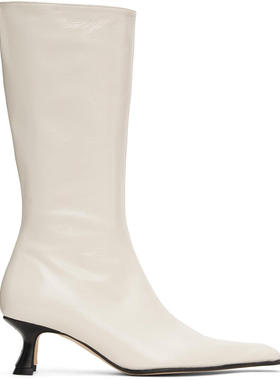 Miista 女士 中筒靴 白色 Rilla 中筒靴