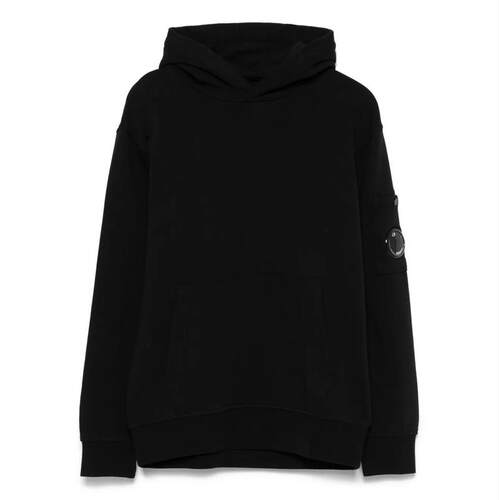 C.P. Company 男童 SS26 卫衣 LENS 斜纹连帽童装
