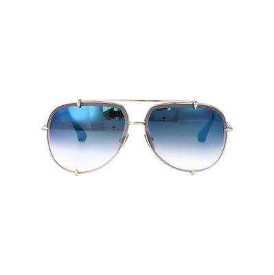 DITA Eyewear 中性（成人） SS25 太阳镜 钛合金银色太阳眼镜
